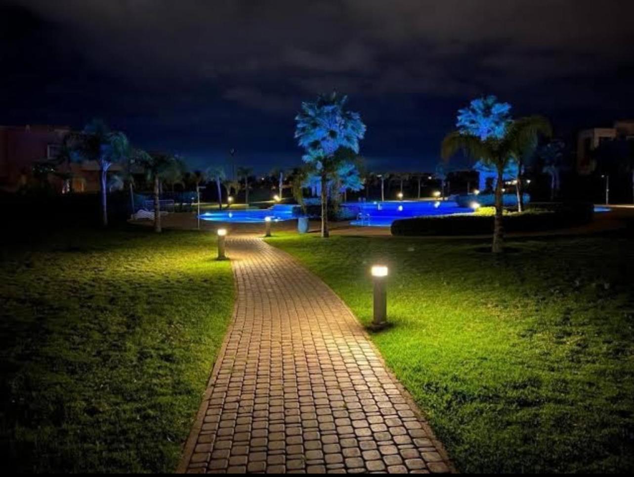 Appartement De Luxe Avec Jardin Vue Sur La Piscine Golf Securise 24H Sur 24 A 5 Minutes De L Aeroport Marrakesh Exterior photo